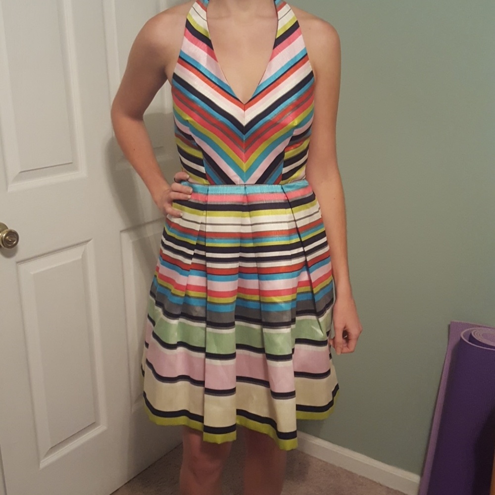Modcloth Run a Bright Ship Dress